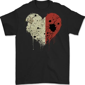 Love Malta Bandera Maltés Día Fútbol Hombre Camiseta 100% Algodón - Imagen 1 de 2