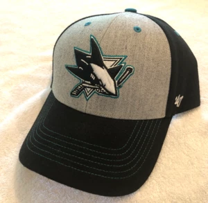 Schwarze Truckermütze der Marke San Jose Sharks '47 verstellbar offizielle NHL - Bild 1 von 8