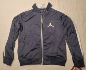 Nike Air Jordan Jumpman Boys Full Zip Sweatshirt Thunder Blue Sz 6 FREE SHIP $35 - Picture 1 of 7