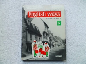 ENGLISH WAYS Junior Race 6. Klasse Hatier Edition 1960 mit Booklet - Bild 1 von 6