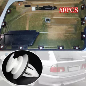 50X For BMW 3 Series E36 Interior Door Card Trim Clips Panel Retainer Fastener - Picture 1 of 8