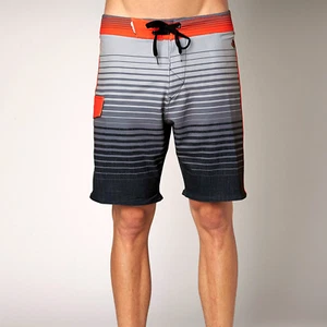 Fox Keg Surf Swim Trunks Boardshorts Red / Grey / Black 34 WAS $59.50 - Picture 1 of 2