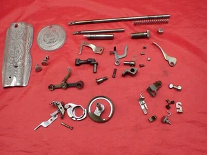 Antique 1947 SINGER 66 Sewing Machine AH225220 BIG Parts Lot - Picture 1 of 19