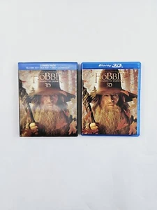 The Hobbit: An Unexpected Journey 3D Blu-ray 5-Disc Set w Lenticular Slipcover - Picture 1 of 13