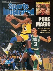 2/23/1987 Sports Illustrated Magazine - Magic Johnson Los Angeles Lakers - Picture 1 of 3