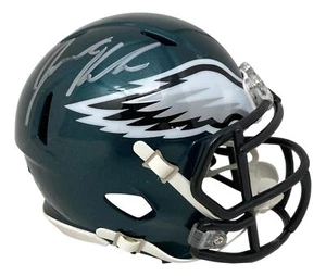 Jason Kelce Signed Philadelphia Eagles Mini Speed Helmet PSA ITP - Picture 1 of 3