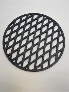 Runder Gusseisen Grillrost 36 cm  für Holzkohlegrill, effiziente Wärmeverteilung - Bild 1 von 4