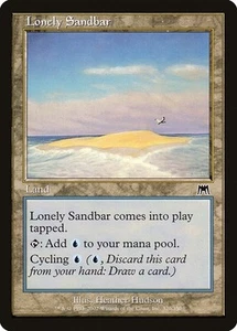Lonely Sandbar  320  MTG  NM Onslaught - Picture 1 of 1