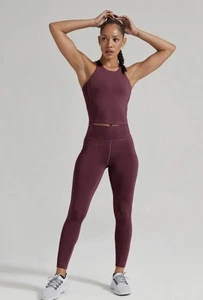 Allbirds Natur Legging in Aubergine Größe S - Bild 1 von 9