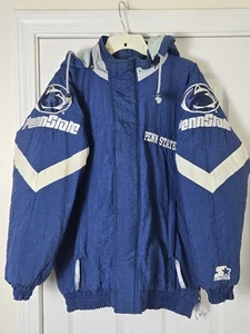 Vintage Starter Penn State Nittany Lions Puffer Jacket Men's Size Small NCAA - Picture 1 of 5