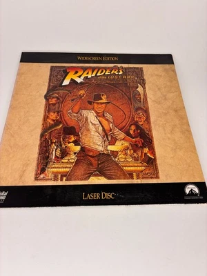 Raiders of the Lost Ark LaserDisc 1981 Action Widescreen Edition Paramount - Imagem 1 de 3
