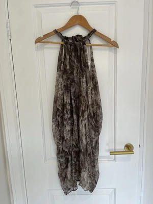 Vestido de seda para mujer Zimmermann talla 8/pequeño Foto 1 de 4