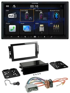 Alpine Bluetooth 2DIN MP3 DAB USB Autoradio für Chrysler 300C Dodge Caliber Jeep - Bild 1 von 10