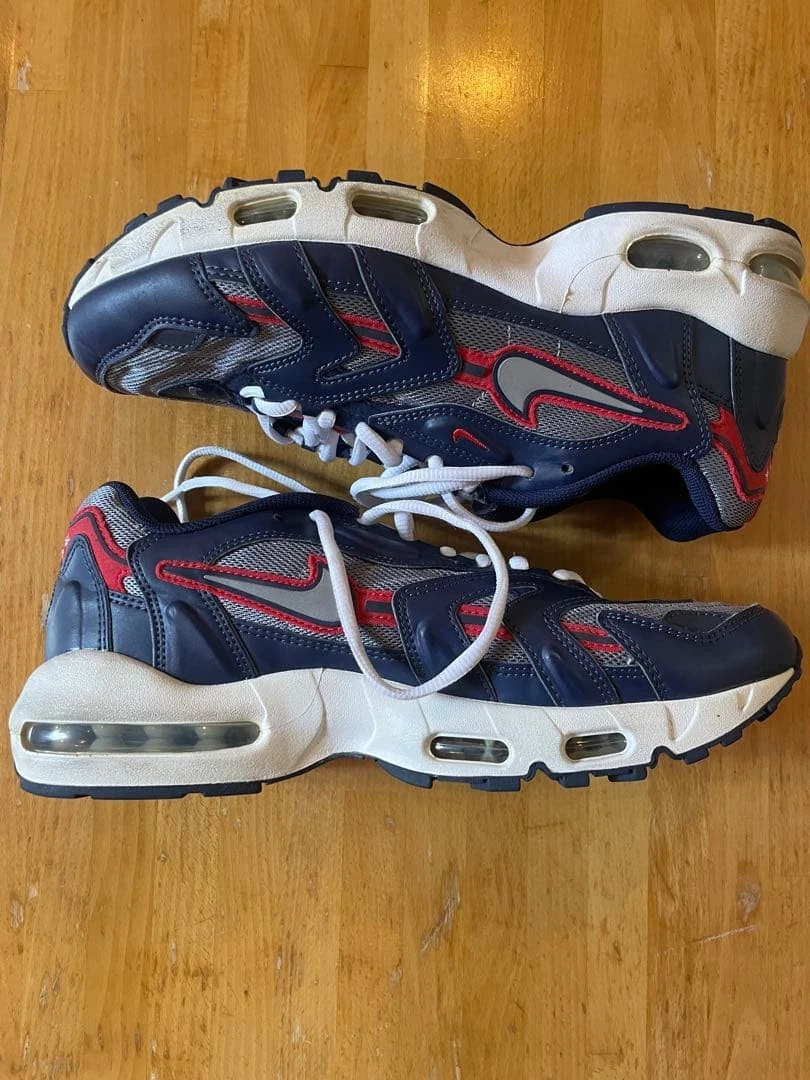 靴 NIKE AIR MAX 96 27.0cm US9 original Nike Air Max 96 2 White Black for Sale | Authenticity Guaranteed