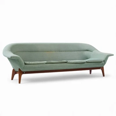 Sofá Karl Edvard Korseth Mid Century Norwegian Teak México Foto 1 de 4