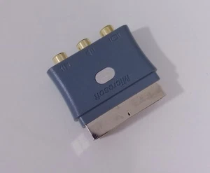 Adaptador oficial Microsoft video audio XBOX 360 Euroconector RCA - Imagen 1 de 4