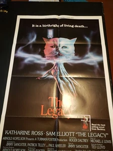 L'eredità (1978) Locandina film originale F 27x41 (329f) - Foto 1 di 24