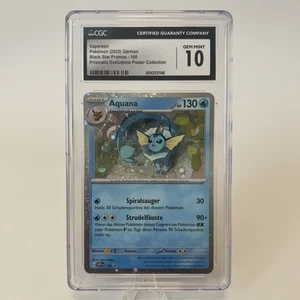 Pokémon Karte Aquana Cosmos Holo #168 Black Star Promo SVP DE CGC 10 (No PSA) - Bild 1 von 2