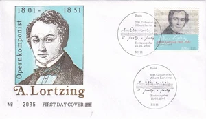 Bundesrepublik FDC 2163 SC 2110 Albert Lortzing - Picture 1 of 1