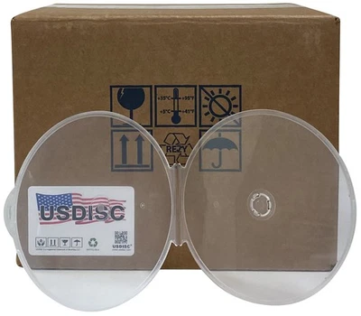 USDISC Clamshell Cases, Single 1 Disc (Clear) Lot - Image 1 of 2