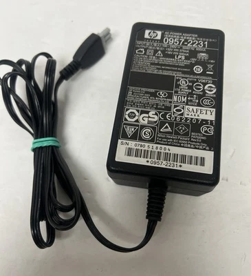 OEM HP 0957-2231 Printer AC Power Adapter Deskjet / Photosmart C4200 C4300 C4400 - Image 1 of 3
