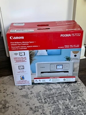 Canon PIXMA TS7722 All-In-One, Wireless Color Inkjet Printer - Image 1 of 2