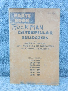 OEM Caterpillar 824 834 824B 825B 835 826B Bulldozer Parts Book Manual - Picture 1 of 4