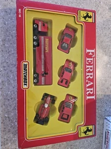 Vintage Matchbox Ferrari Team Transport With Cars - Picture 1 of 2