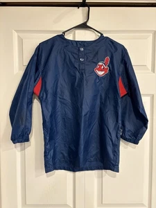 Vntg Cleveland Indians Windbreaker Size S Starter Diamond Collection NWOT RARE - Picture 1 of 18
