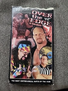 WWF Over The Edge In Your House 1998 VHS Wrestling Steve Austin Mick Foley - Imagen 1 de 4