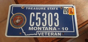 Plaque immatriculation américaine Montana Usa american license plate - Photo 1/8