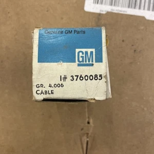 1959-1963 Corvette C1 NOS 4spd Reverse Lockout Handle And Cable GM 370085 - Picture 1 of 1