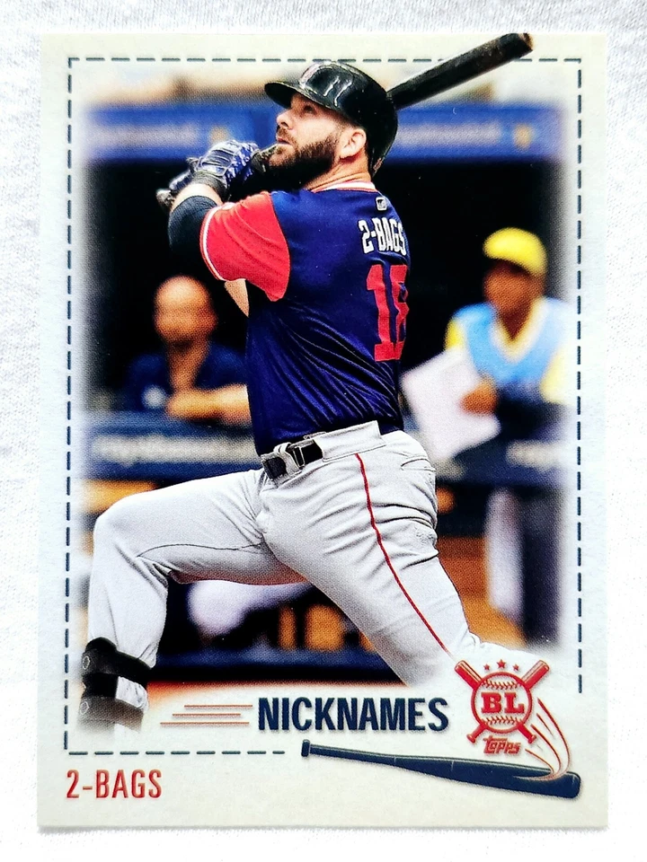 2019 Topps Big League Nicknames 2 Bags Mitch Moreland #PW-22 Boston Red Sox - Image 1 of 2