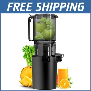 Easy-Clean Cold Press Juicer: 400W High Yield Juice Machine for Families - Picture 1 of 9