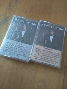 Very Best Johnny Mathis CASSETTE Tape One & Two Brand New Factory Sealed 92' - Picture 1 of 4