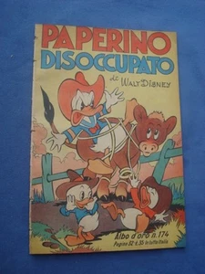 WALT DISNEY-PAPERINO DISOCCUPATO-ALBO D'ORO N. 174 DEL 10-9-1949 - Picture 1 of 1
