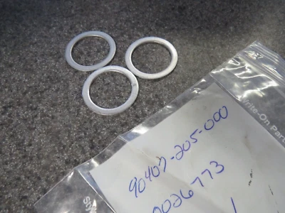 NOS Drain Gasket Fits: Honda C92 CS92 CA175 CB125 90101-942-000 QTY3 - Image 1 of 2