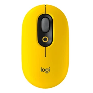 Logitech POP Mouse emoji PC-Maus Funkmaus 4.000 DPI Bluetooth 4 Tasten Gelb - Bild 1 von 1