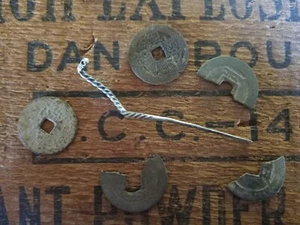 1850s-1870s Chinese Gold Camp Silver Opi@m Cleaning Pick - Picture 1 of 6
