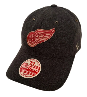 Zephyr NHL Detroit Red Wings RARE "Legend” Curved Bill Unstructured ADJ Hat NWT - Image 1 of 4