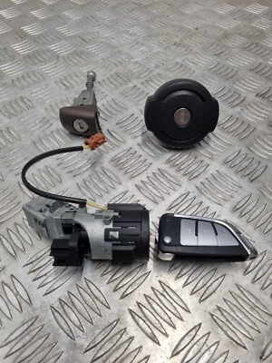 2009-2017 PEUGEOT PARTNER BERLINGO IGNITION SWITCH & KEY WITH DIESEL CAP  - Image 1 of 4