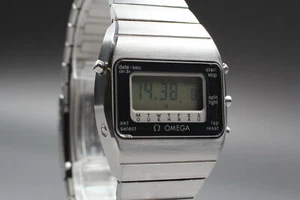 Omega 196.0052 Digital LCD Quartz Cal.1620 – 1970s Rare Working Watch - Picture 1 of 11