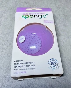 Real Techniques Miracle Skincare Sponge Tone + Stimulate Step Prep Purple - Picture 1 of 3