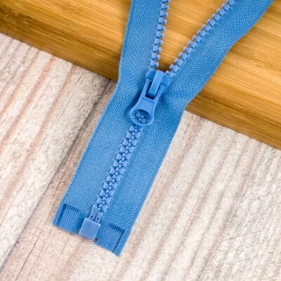 3pcs Size 5# Resin Long Zip Accessories 70cm Open End Garment Sewing Zipper DIY - Image 1 of 4