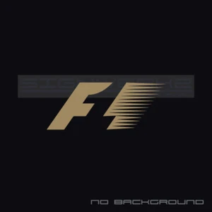 F1 Decal Sticker logo Track Racing Ferrari Mercedes Hamilton Fomula 1 old Pair - Bild 1 von 14