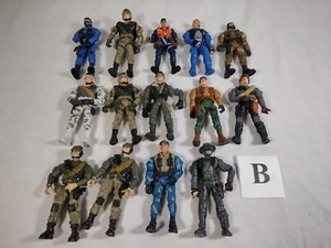 Lot of 14 Lanard Action Figures 4” Soldiers Posable (Lot B) - Picture 1 of 24