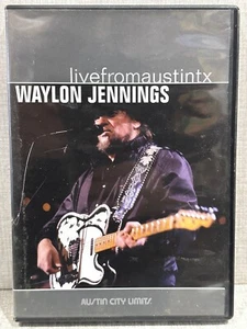 WAYLON JENNINGS live Austin Texas 1989 DVD - Imagen 1 de 2