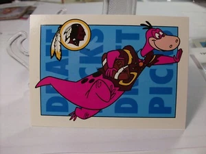 1993 Cardz The Flintstones NFL #28 - Washington - Draft Picks  93-054 - Picture 1 of 2