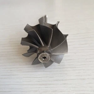 TD04L 41,2/47,2 mm 9 palas eje turbina/rueda turbo/eje turbo - Imagen 1 de 7