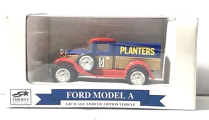 (1) 1:43 Die Cast Liberty Classics #81009 1927 FORD Model A Planters Peanuts - Picture 1 of 8